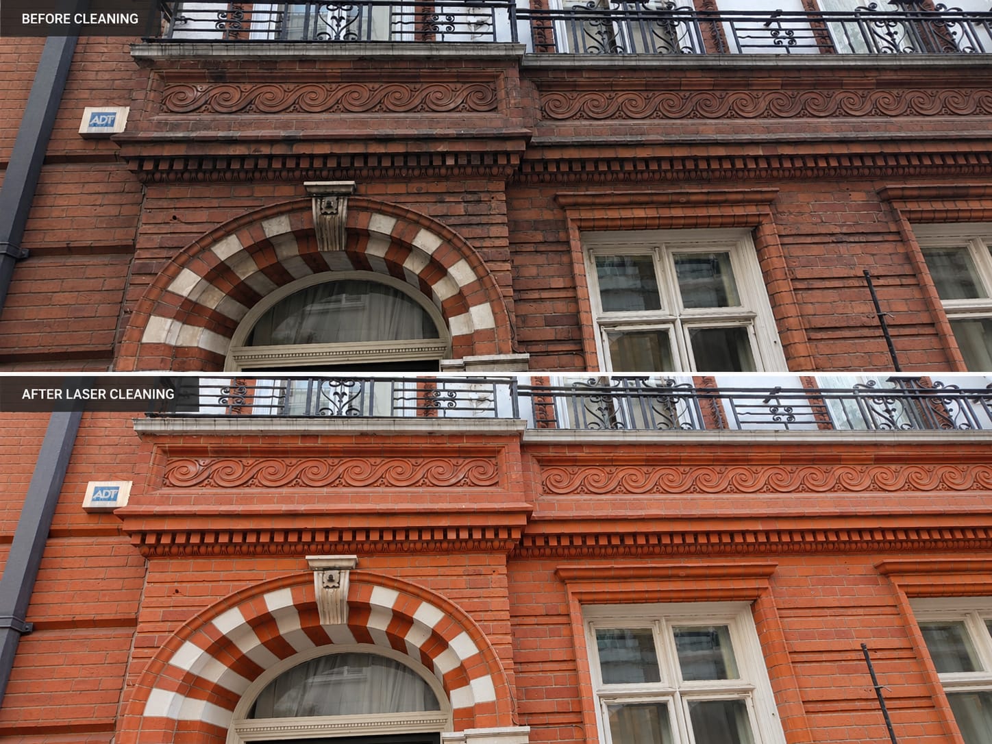 Historic façade detailing