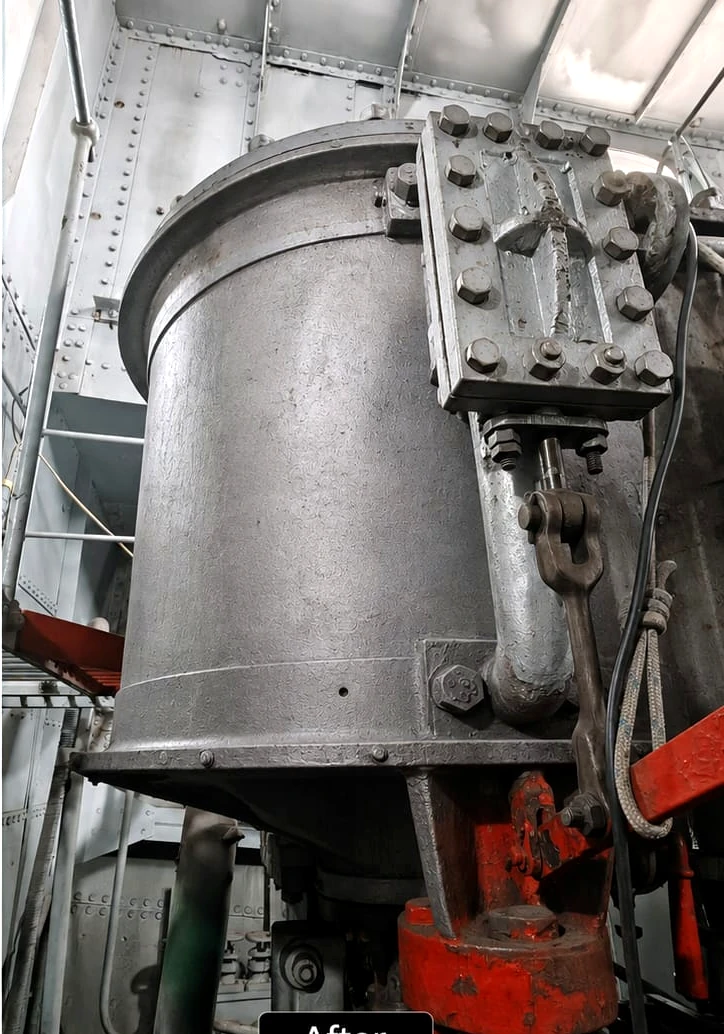 Industrial steel: cleaned reference